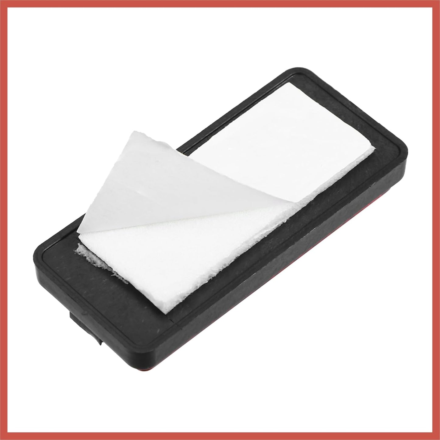 6 Pcs Rectangular Stick-On Safety Spoke Reflective Self Adhesive Reflector for Gate Posts Cars Trailer Motorcycle Trucks Boat Bicycle Bike Red Car Parts